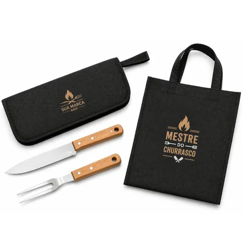 Kit Churrasco 2 Peças-07447B
