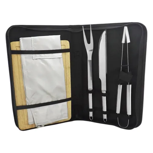 #Kit Churrasco 5 Peças-P@12931