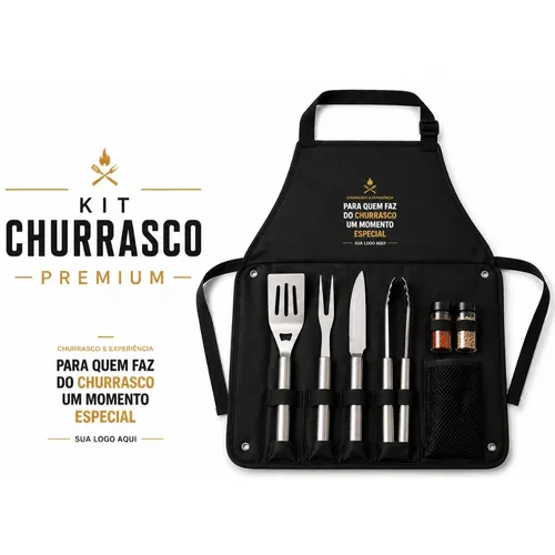 Kit Churrasco 8 Peças-12348