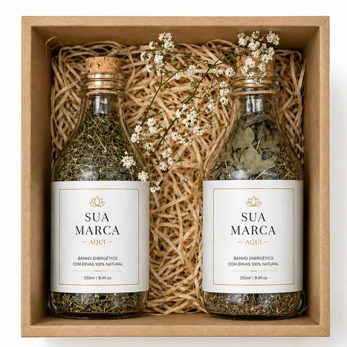 Kit Corporativo de Bem-Estar e Aromas Naturais com Banhos de Ervas-75414-1