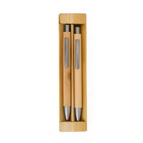 Kit Ecológico Caneta e Lapiseira Bambu-08251