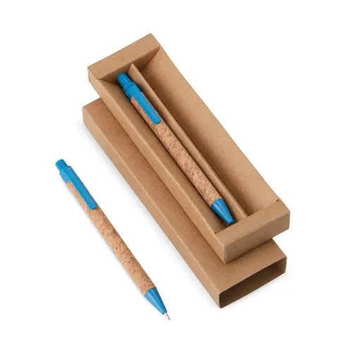Kit Ecológico Caneta e Lapiseira Cortiça-06083