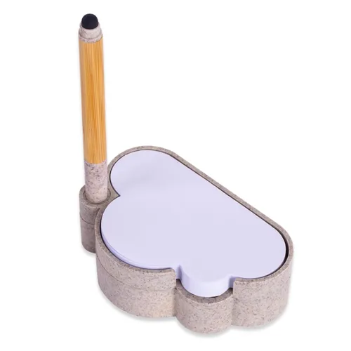 #Kit Escritório Formato Nuvem-14678-BEG #Kit Escritório Formato Nuvem-14678-BEG