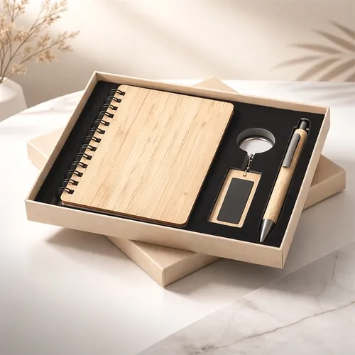 Kit Executivo Ecológico 3 Peças-19081