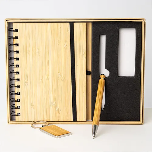 Kit Executivo Ecológico 3 Peças-07048B