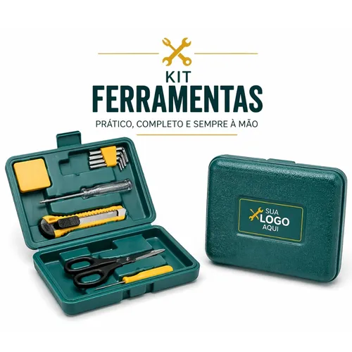 Kit Ferramenta 11 Peças Personalizado para Brindes Corporativo-05082