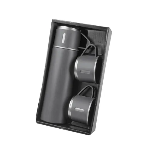 Kit Garrafa Térmica CINZA-KGC150-CIN