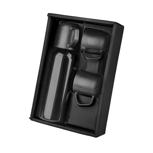 Kit Garrafa Térmica PRETO-KGC200-PRE