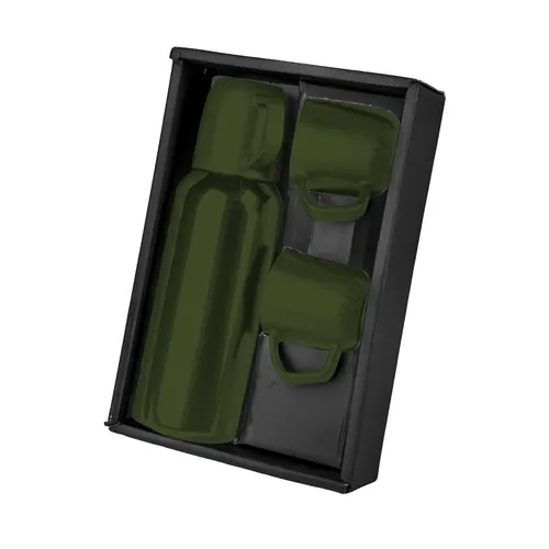 Kit Garrafa Térmica VERDE-KGC200-VD