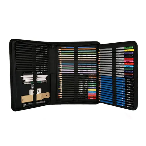 Kit Lápis De Desenho Estojo 71 Peças-LN238ML0958
