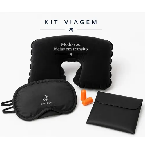 Kit Viagem 3 Peças Personalizado para Brindes Corporativos-12480
