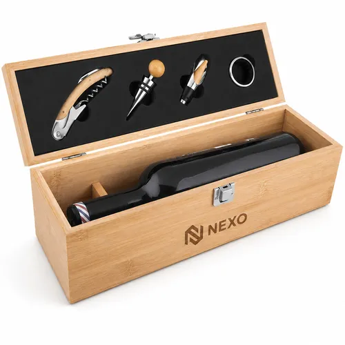 Kit Vinho Bambu 4 Peças-15361