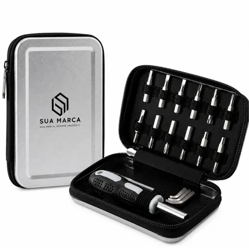 Kit ferramenta 16 peças -Personalizado -KF06