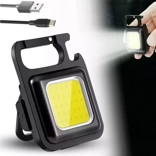 Lanterna LED Multifuncional com Imã e Mosquetão Personalizada-46483