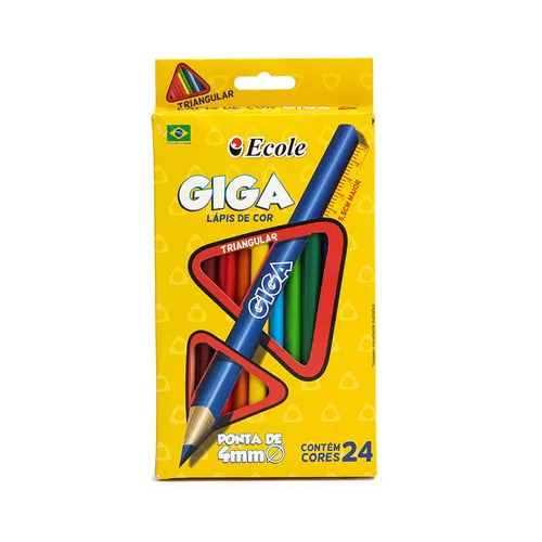 #Lápis de Cor 24 Cores-P@08045-COL