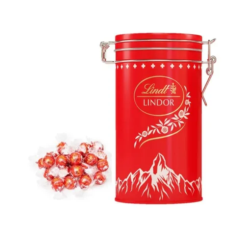 Lata Suíça LINDOR ao Leite 250g-LD01