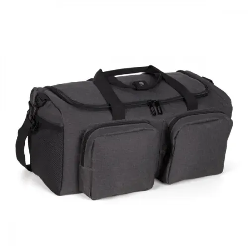 BOLSA ESPORTIVA EM RPET - CINZA ESCURO - 30L-MA-09052