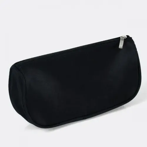 NECESSAIRE PRETA EM MICROFIBRA-MA-09741