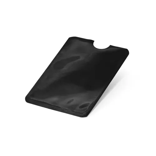 MEITNER. Porta cartões com bloqueio RFID PRETO-93333-PRE