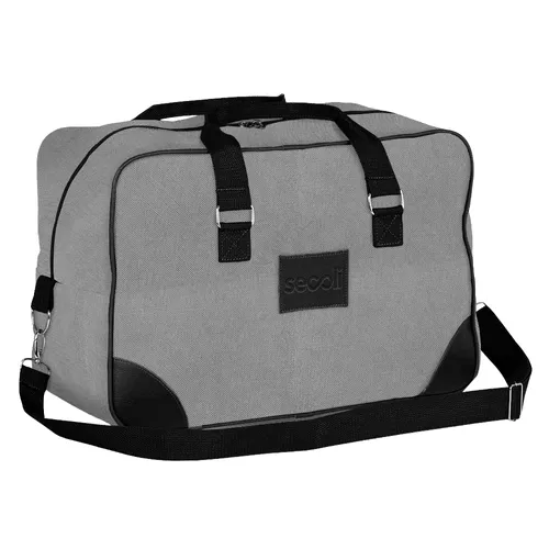 Mala Esportiva com Alça Tiracolo Ajustável e Abertura Superior com Zíper-MAL-801