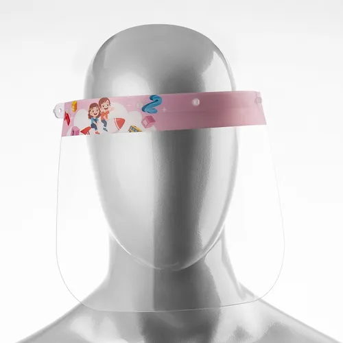 #Máscara Infantil PETG de Proteção Facial-14471B-ROS