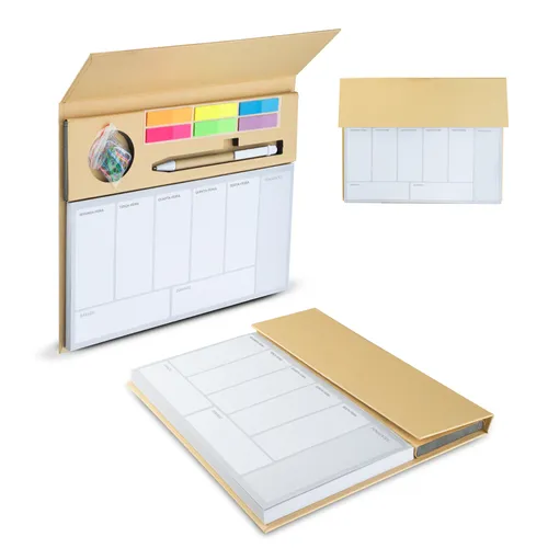 Mini Caderno com Planejamento Semanal-BL034P