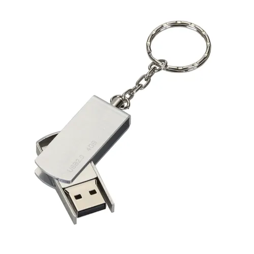 #Mini Pen Drive Giratório Retrátil 4GB-046-4GB