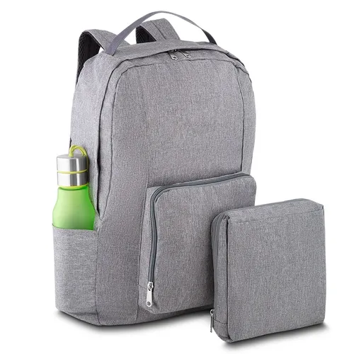 #Mochila Dobrável de Poliéster-14407-CIN