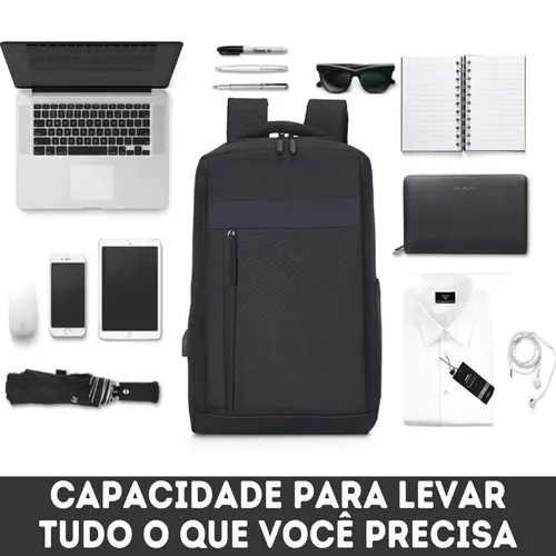 Mochila Empresarial Mochila Escolar Bolsa Casual Para Laptop Carga Usb-MCH001