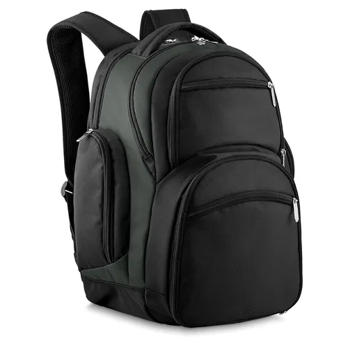 #Mochila de Poliéster para Notebook com Compartimento Térmico-13556-PRE