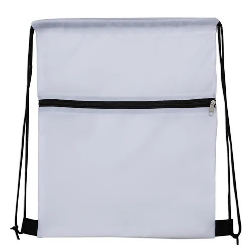 #Mochila Saco em Nylon-P@13819-BRA