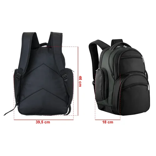 Mochila de Poliéster para Notebook com Compartimento Térmico-13556