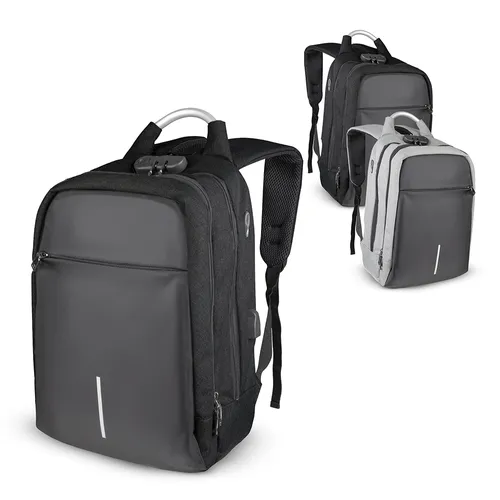 Mochila para Notebook em Poliéster e PU-MC538