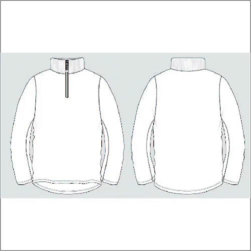 Moletom com Zíper Gola Alta-MoletomcomZiperGolaAlta