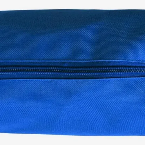 NECESSAIRE EM NYLON 600 COM ALÇA - AZUL-MA-09763