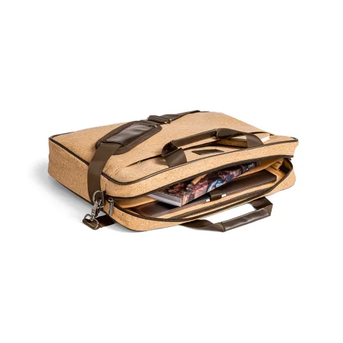 NISA. Pasta para notebook 156 em cortiça NATURAL-92274-NAT NISA. Pasta para notebook 156 em cortiça NATURAL-92274-NAT