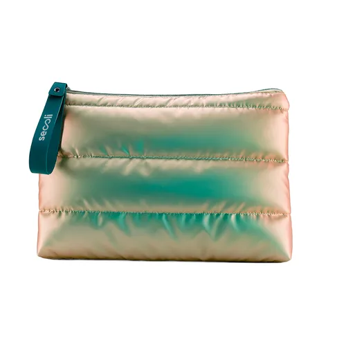 Necessaire Puffer Metalizada -NES-9988
