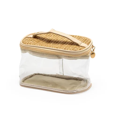 Nécessaire Pvc e Palha-01708