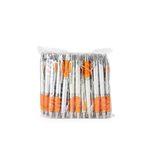 Pacote Caneta Plástica com 50 Peças-O@00206-LAR