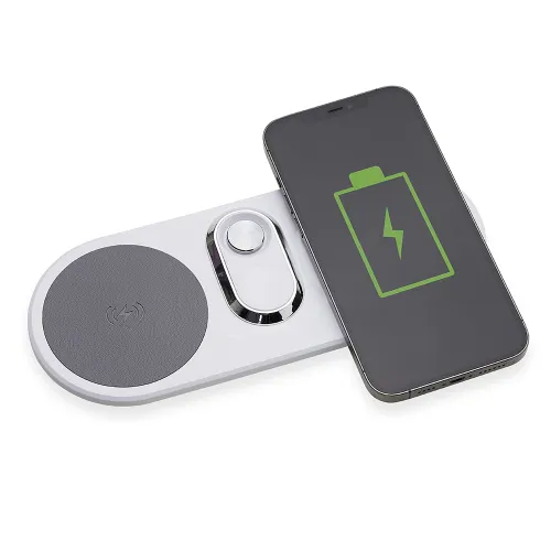 Base Dual Indução para Celulares e Iwatch-P@04054