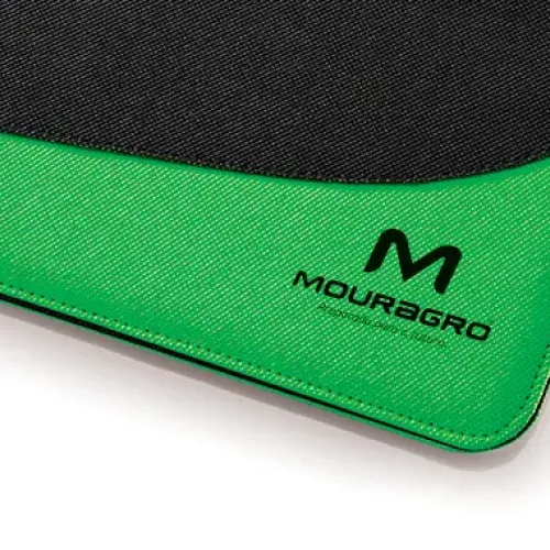 PASTA EM POLYESTER VERDE E PRETO COM BLOCO - 30 FLS-PA-00405-NA