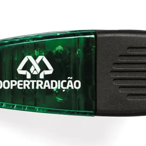 PRENDEDOR DE RECADOS OU EMBALAGENS COM IMÃ - VERDE-PE-00205-NA