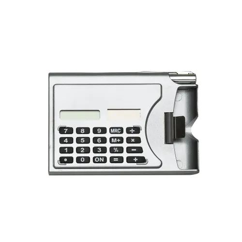 Calculadora Plástica Porta Cartão-P@03919-PRA