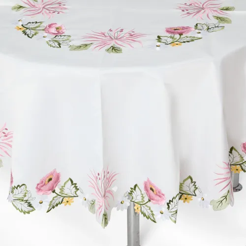 Toalha de Mesa Redonda-P$07022B