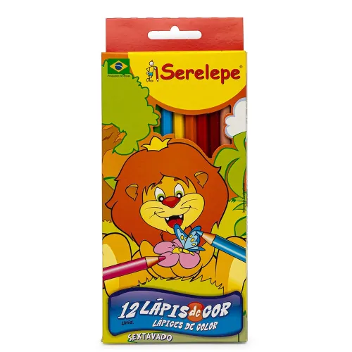 Lápis de Cor 12 Cores-P$08046-COL-COL