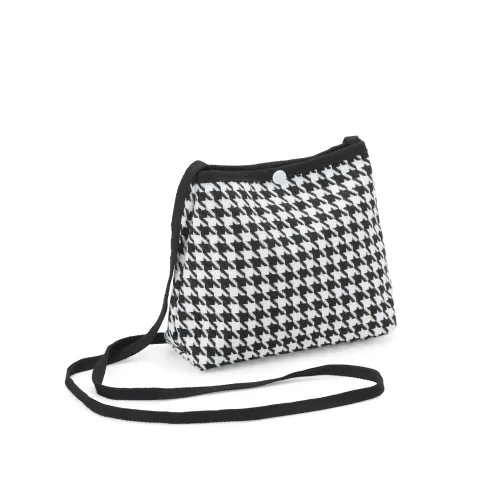 Mini Bolsa Transversal em Algodão 2L-P@08055