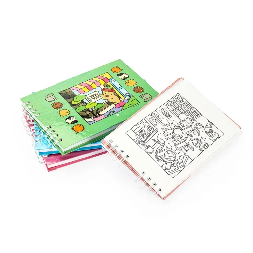 Caderno Para Colorir Desenho Animado-P@09006