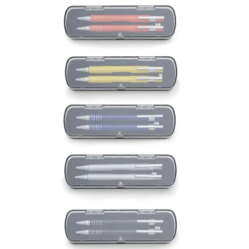 Conjunto Caneta e Lapiseira Semimetal-P@12609