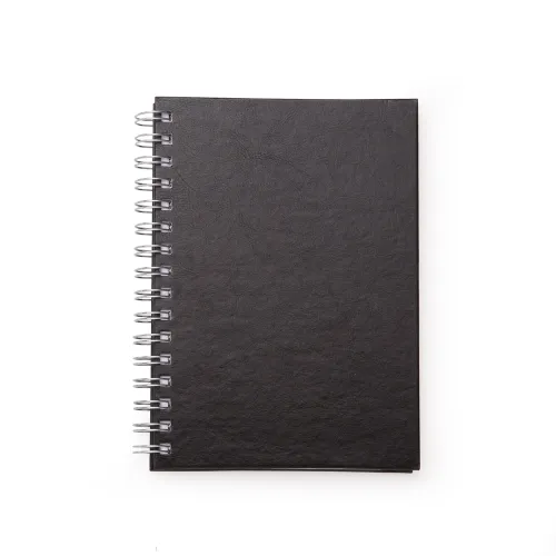 Caderno Pequeno de Couro Sintético-P@13601-PRE