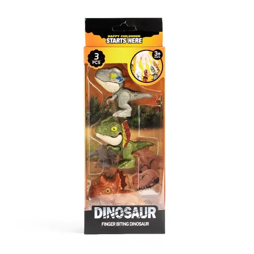 Kit Dinossauros Brinquedo 3 Peças-P$BRINQ199-MIS